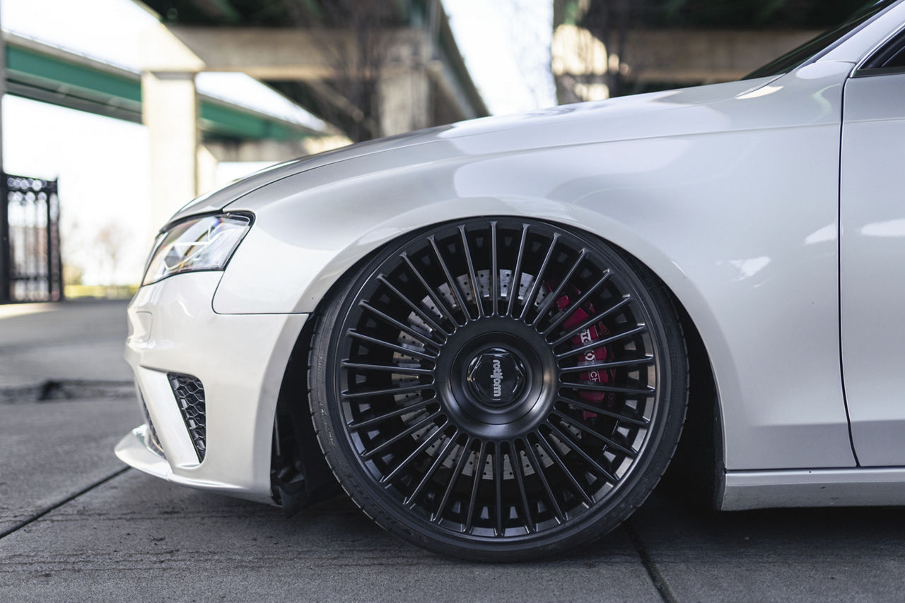 2008 Audi S4 Avant - Rotiform GRZ - Black | Rotiform